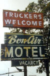 A sign from an era when truck traffic began to dominate what is now U.S. Route 30, the Bon-Air Motel, one mile west of Williamstown, has been vacant for as long as I can remember.