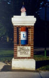 Two brick pillars grace the entrance to a subdivision in Crestline.  On opposite sides of Clink Boulevard, the Bement Marker and McMahon Marker were originally dedicated in 1922, and were restored by LHA's Mid-Ohio Chapter with new signs in 1993.